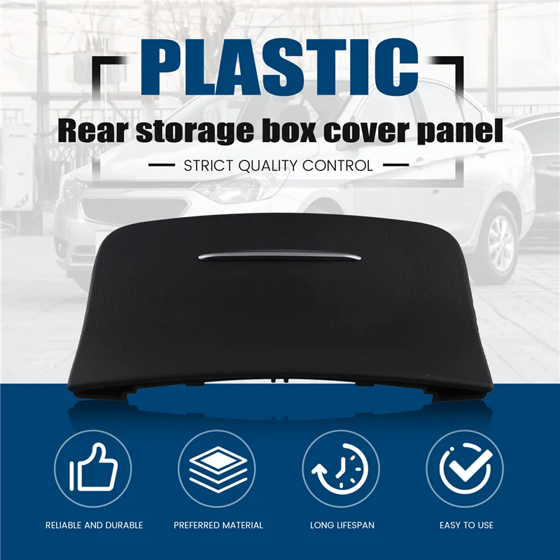 Car Rear Armrest Ashtray Trim Plate Storage Box Cover A22268023079 For S-Class W222 S300 S320 S350 S450