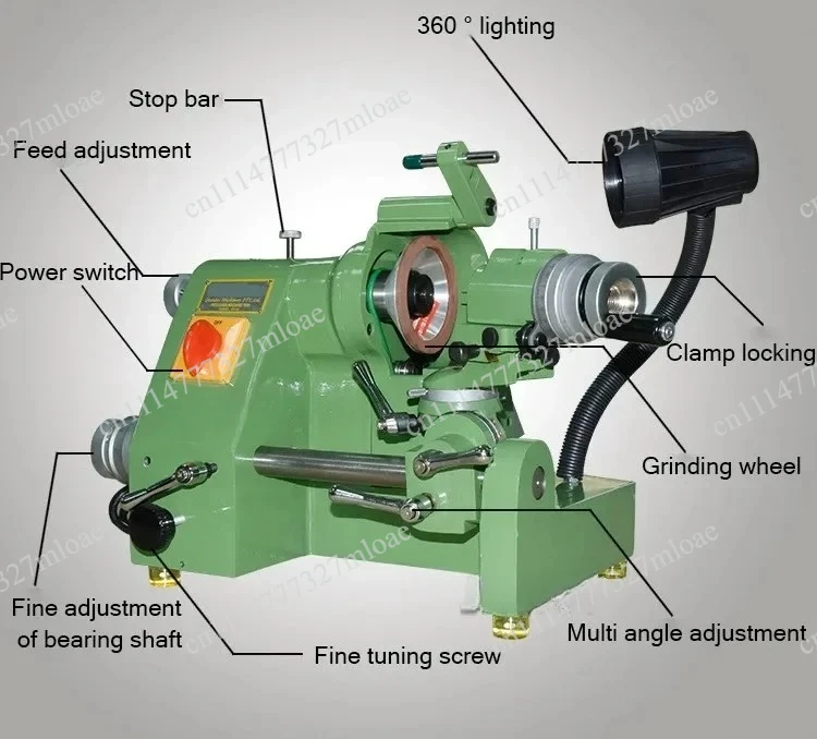 220V 380V Universal Angle Drill Milling Cutter Turning Tool Grinding U2 Precision Multifunctional Knife Grinding Machine
