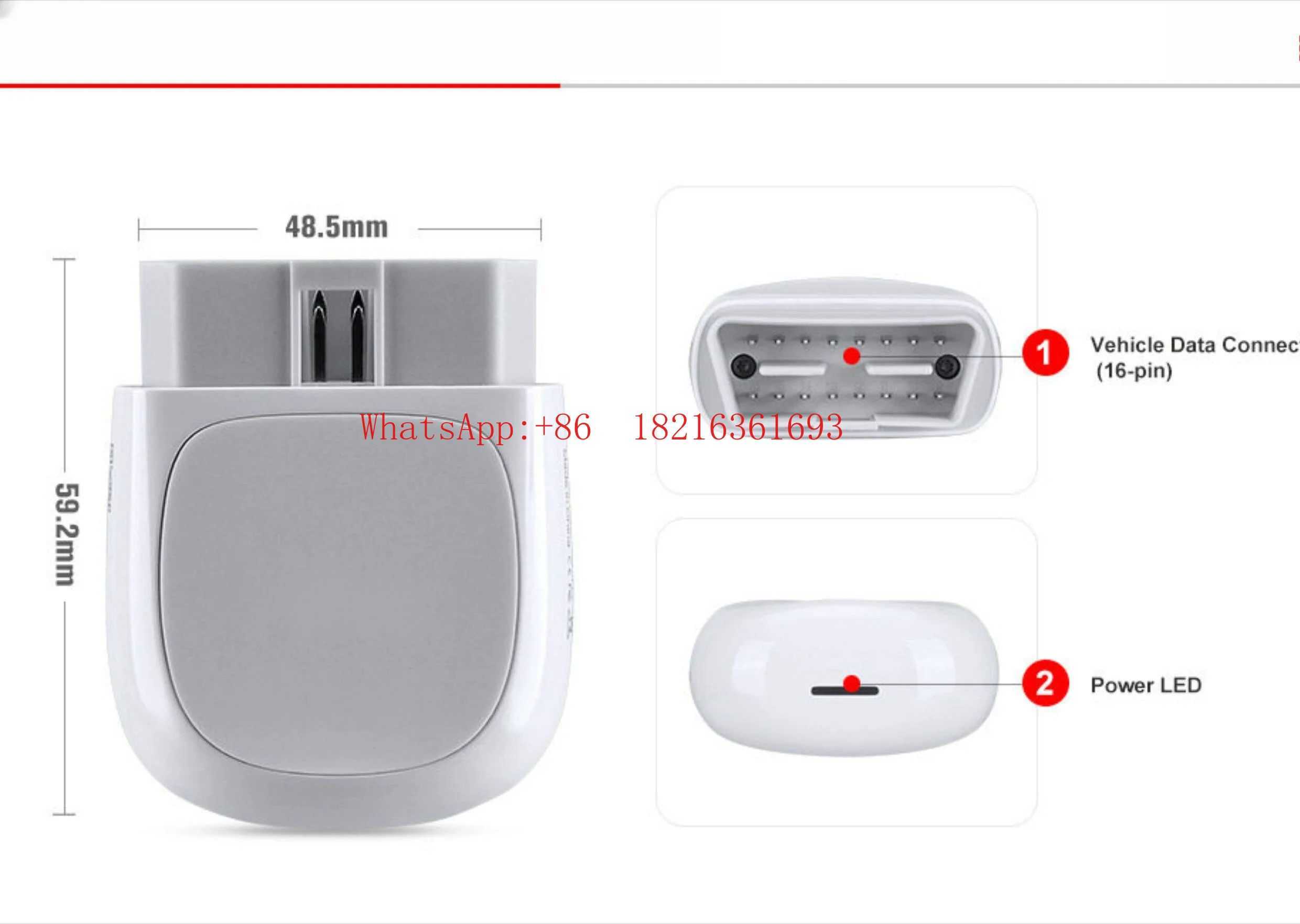AP200 OBD2 Automotive Automatic Diagnostic Scanner OBD Card Reader Accessories