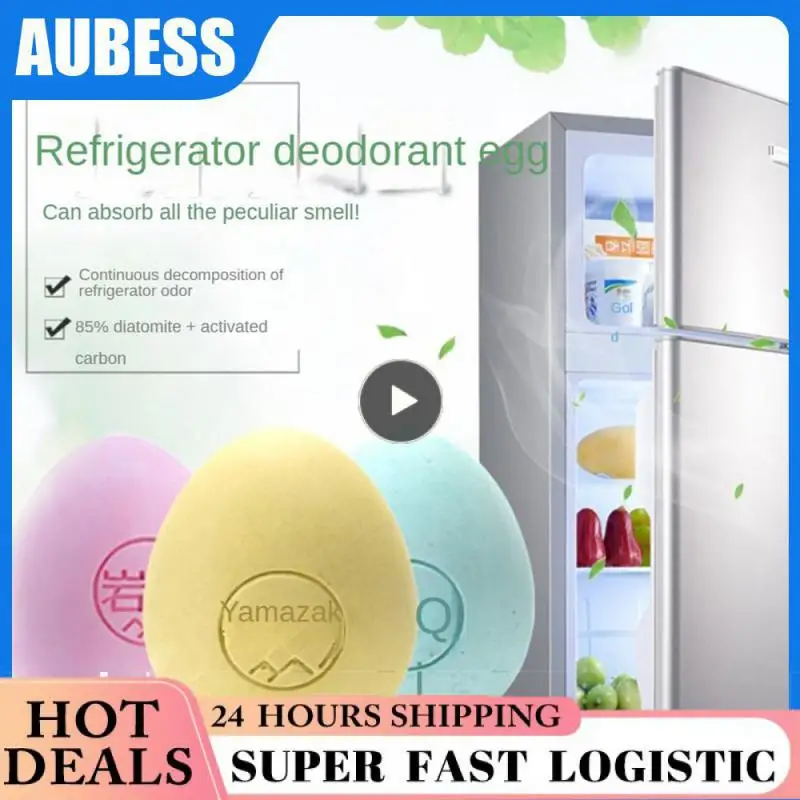 Refrigerator Deodorizing box Non-chemical Diatomite Deodorizer Odor Eliminator Air Purifier Fishy Musty Moisture Remover