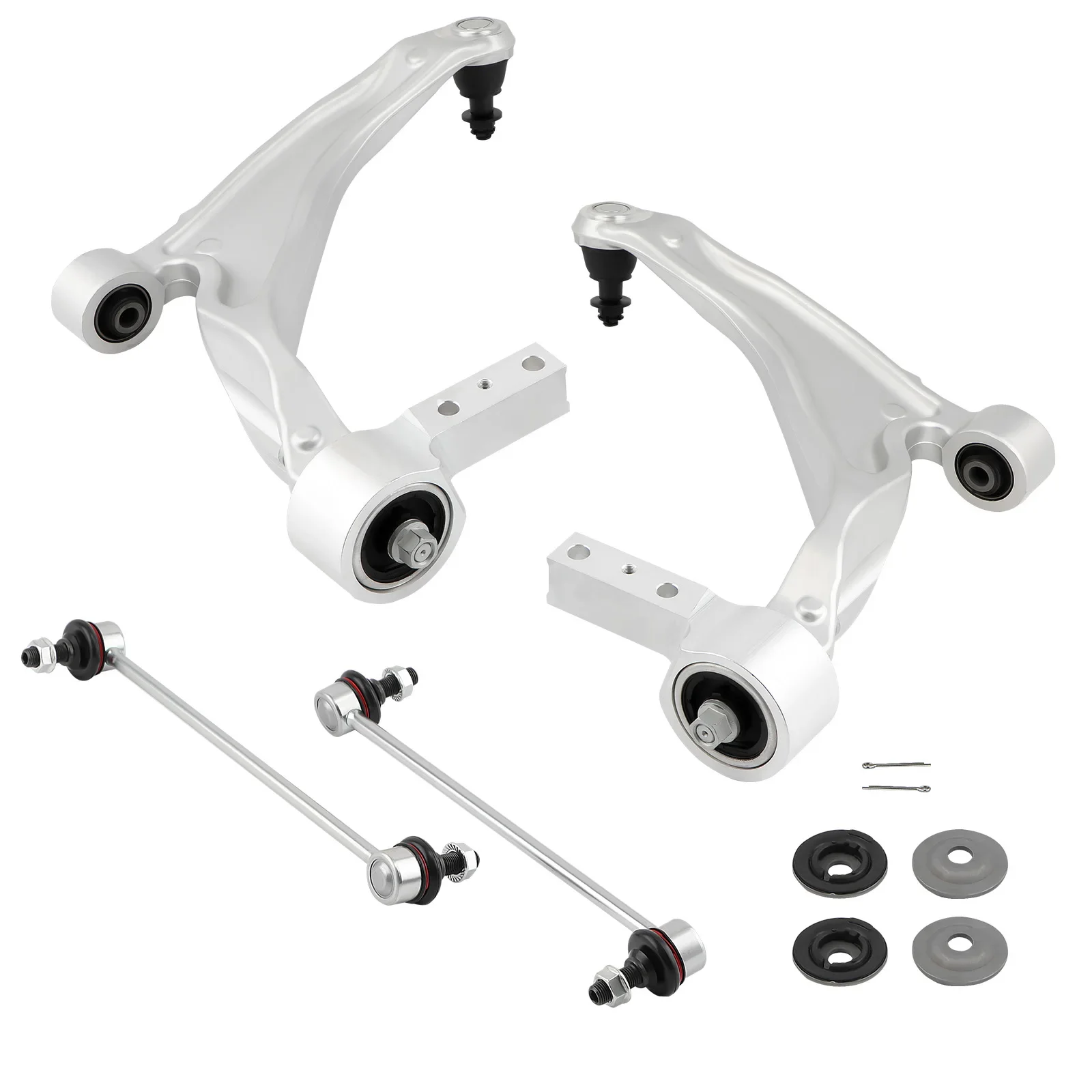 4pcs Suspension Front Lower Control Arm Ball Joint for  MDX ZDX 2007-2013