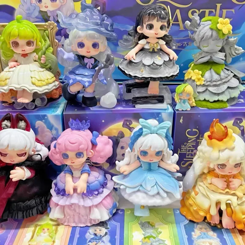 

Miana Castle Incredible Series Blind Box Collectible Action Figure Desktop Decoration Gift For Anime Fans Collectors