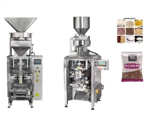 Automatic Vertical Form Fill Seal Bag Packaging Machine Granule Packing Machine with Volumetric Cup