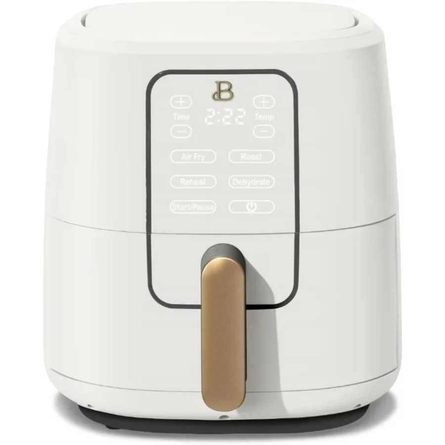 Beautiful 6 Qt Air Fryer with TurboCrisp Technology Touch-Activated Display Save Time Eat Healthier: Perfect for Holiday Cookin