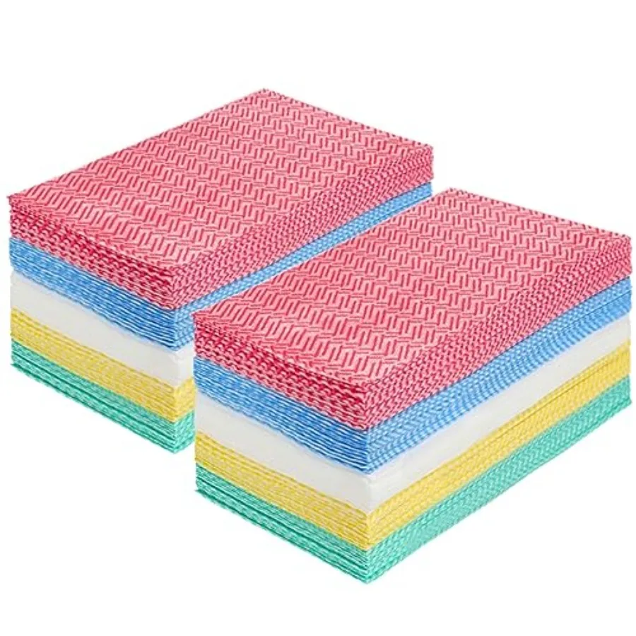 JEBBLAS Cleaning Towels Dish Towels and Dish Cloths Reusable Towels, Handy Cleaning Wipes, Great Dish Towel, Disposable, Absorb