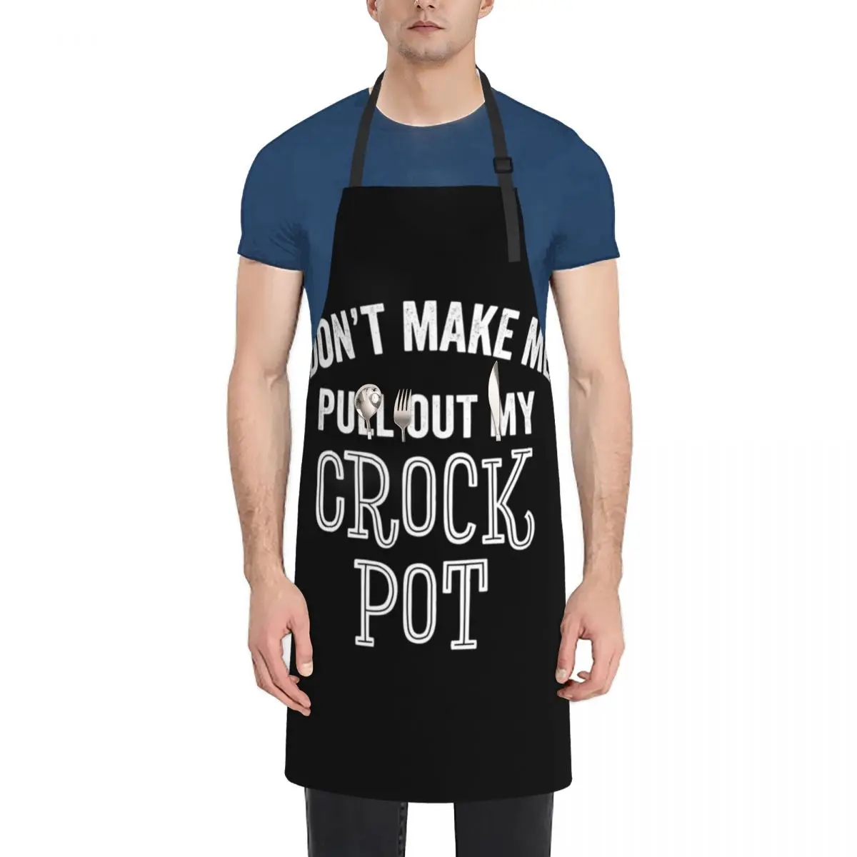 Funny Crock Pot Slow Cooking Cooker Home Mom Dad Cook-Offs Gift Apron Kitchen accessories Cooking Clothes Apron