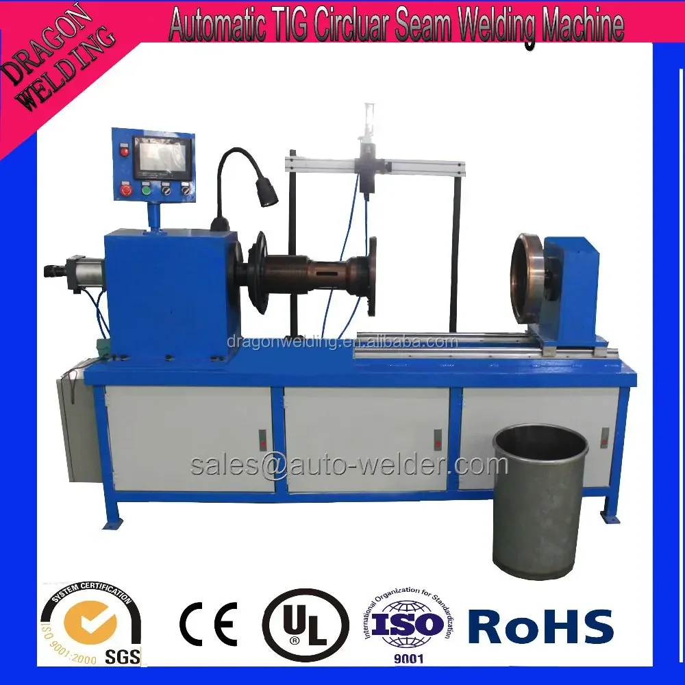 Automatic Argon Arc TIG MIG MAG CO2 Plasma Circular Seam Welding Machine