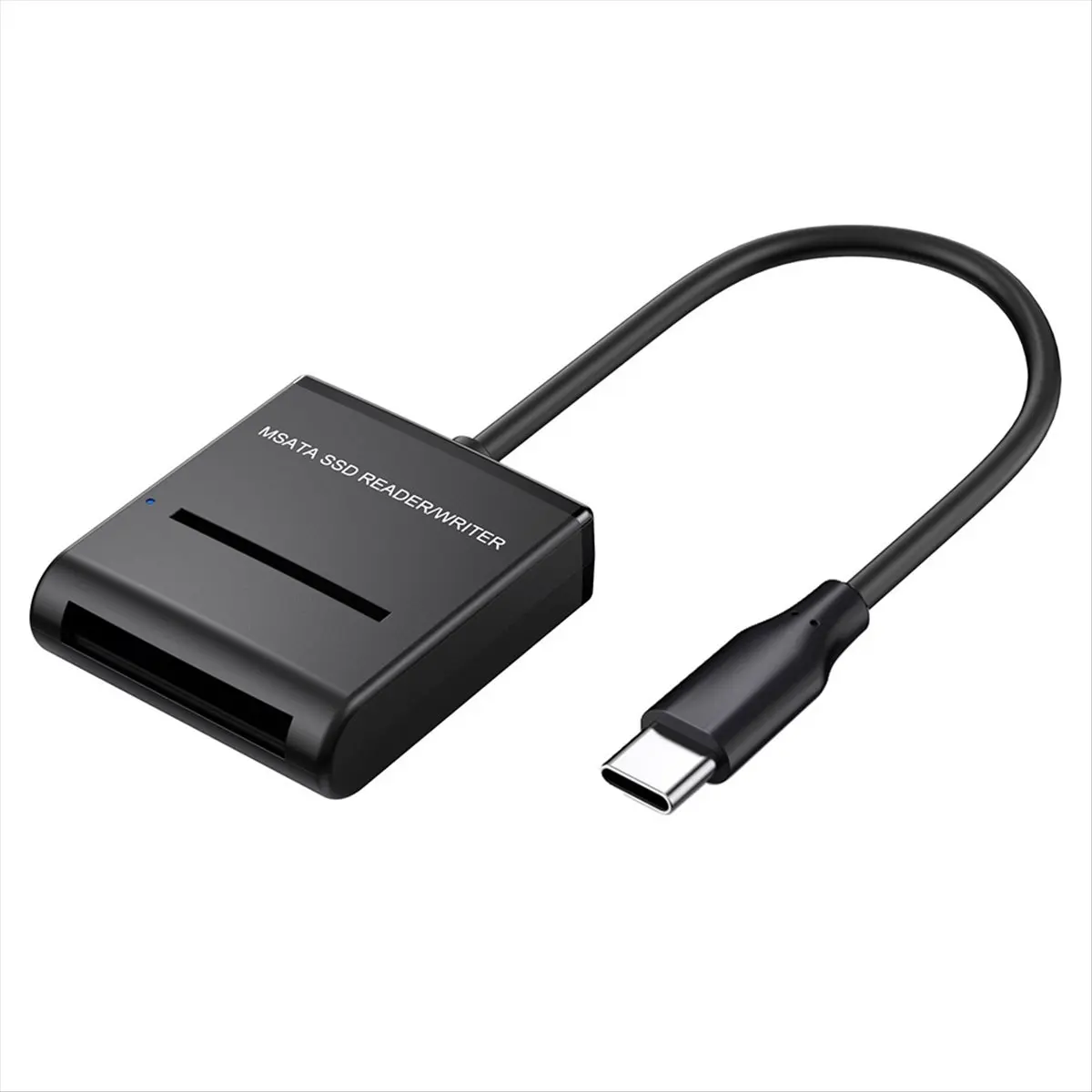 [VALUE PACK]MSATA Easy Drive Cable Type C Mini External Hard Drive Enclosure 6Gbps High Speed Solid State Drive Cable,A