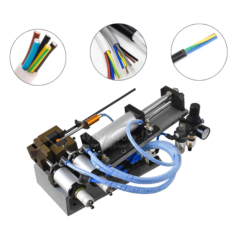 220 فولت 110 فولت LY هوائي تجريد سلك استقامة سلك الشبكة كريستال رئيس العقص آلة 3 في 1 عدة AB حزمة اختياري