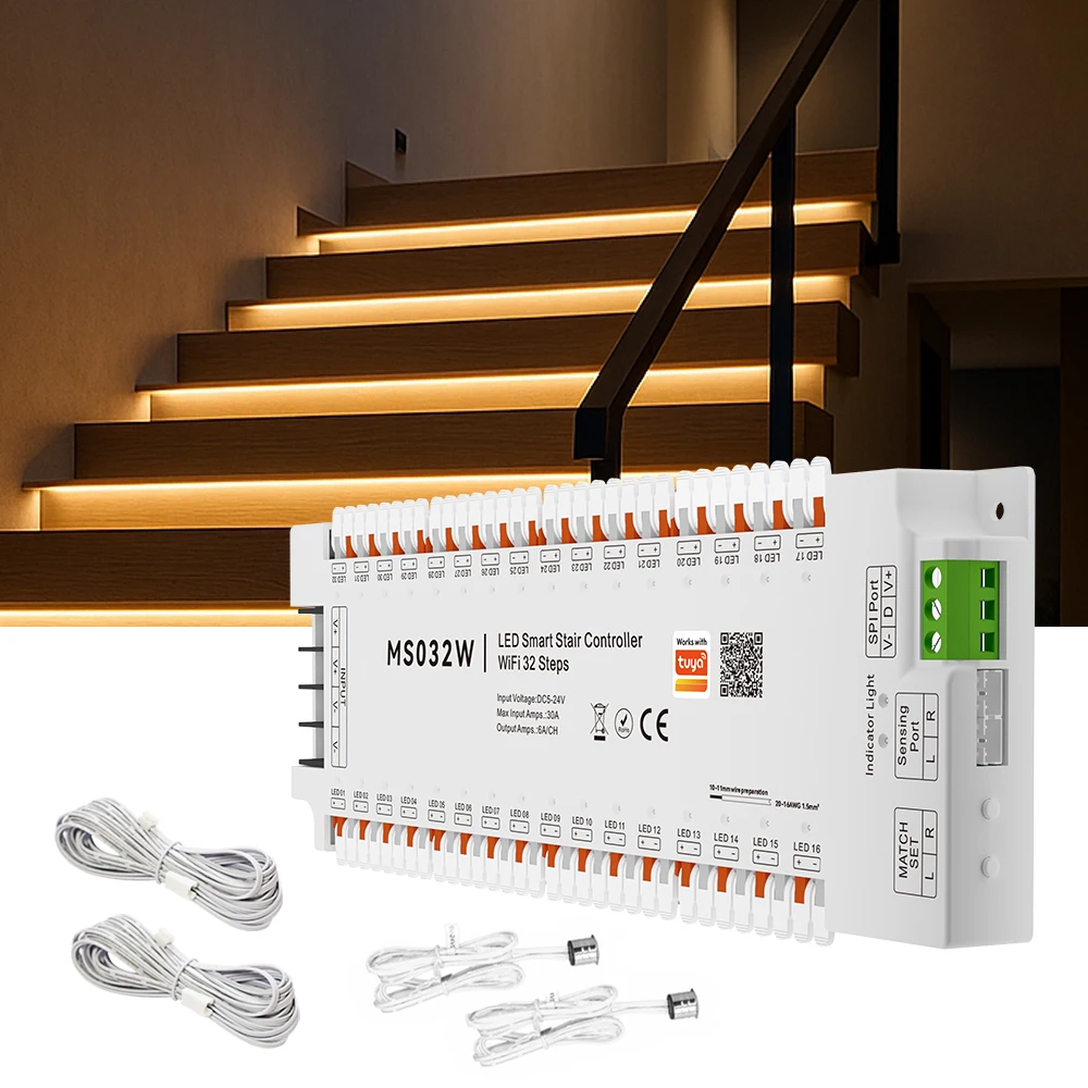 Tuya Smart APP Bluetooth Wifi Zigbee Home Stairway Lighting…