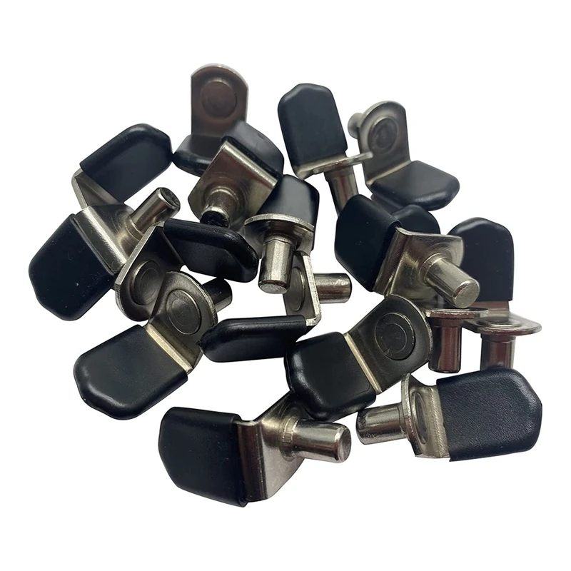 【Populer】Pin Rak, Penyangga Kaca Lemari Kabinet Furnitur Rak Buku Rak Braket Bergaya Pasak 30 Pak