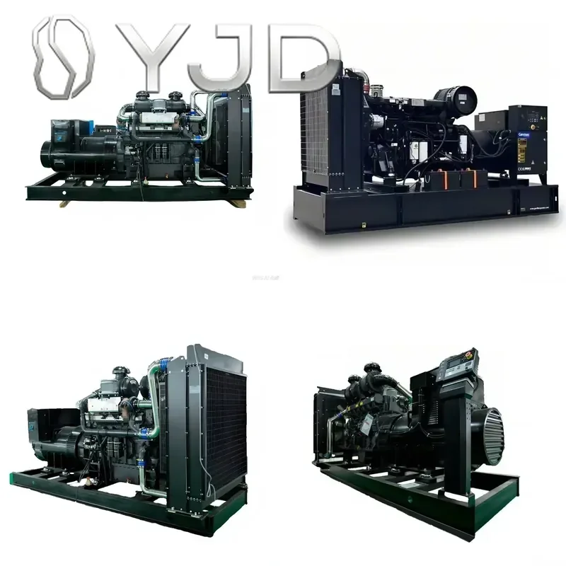 YJD Weifang Hongtai Diesel Generator Set 250kw Water Cooled 24V DC Electric Start 380v Silent Type Open Frame ATS 1800 RPM