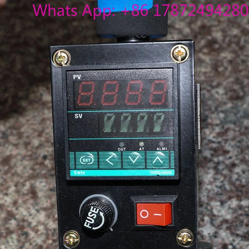 8x10cm Stamping Area Logo Bronzing Embossing Machine for PU Cards