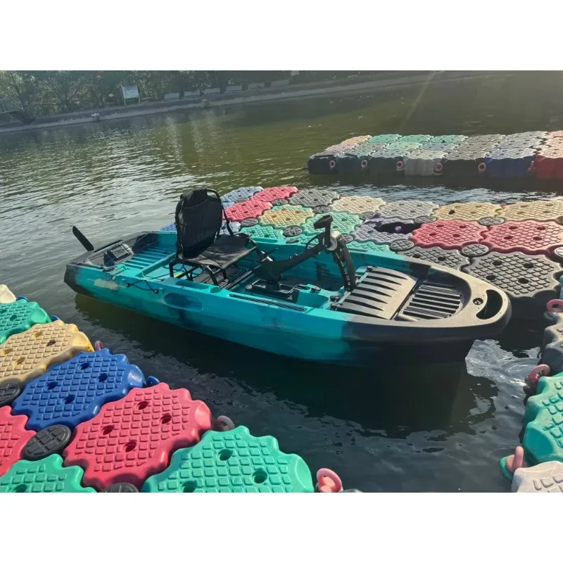 Aluminum Structure Pedal Propeller Drive System for Outdoor Fishing Kayak Suitable for Lake and River Water Environment