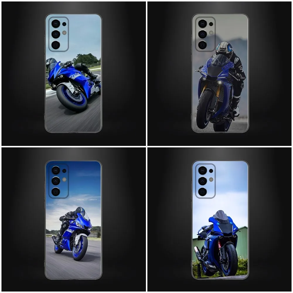 Sport Y-Yamaha-S Cool Motorcycle Phone Case For Samsung Galaxy A13,A21s,A22,A31,A32,A52,A53,A71,A80,A91 Soft Black Shell