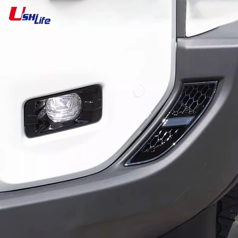 

Для Toyota Land Cruiser 250 Prado LC250 2024 2025 автомобильный внешний передний противотуманный бампер, лампа, рамка, крышка противотуманной фары, аксессуары