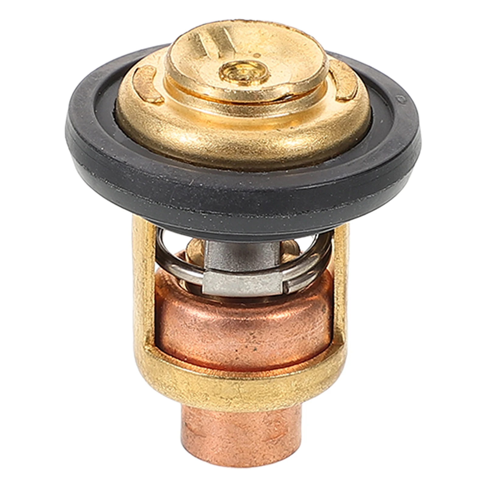 

Copper Alloy Coolant Thermostat Replacement Marine Outboard Engine Temperature Control Fuel Efficient Boat Motor Compatible Long