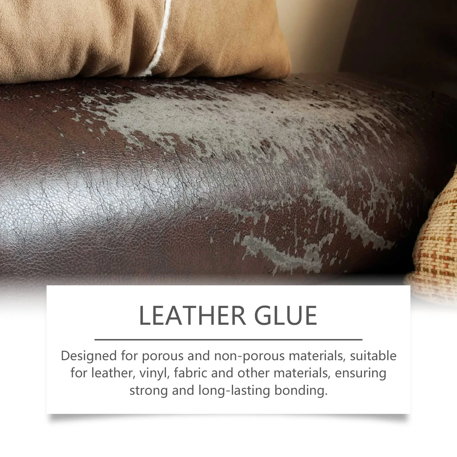 Leather Glue Waterproof Fabric Repair Adhesive Strong Bond Leather Bond Clear Shoe Glue DIY Craft Repair Liquid Flexible Fabric - view 4
