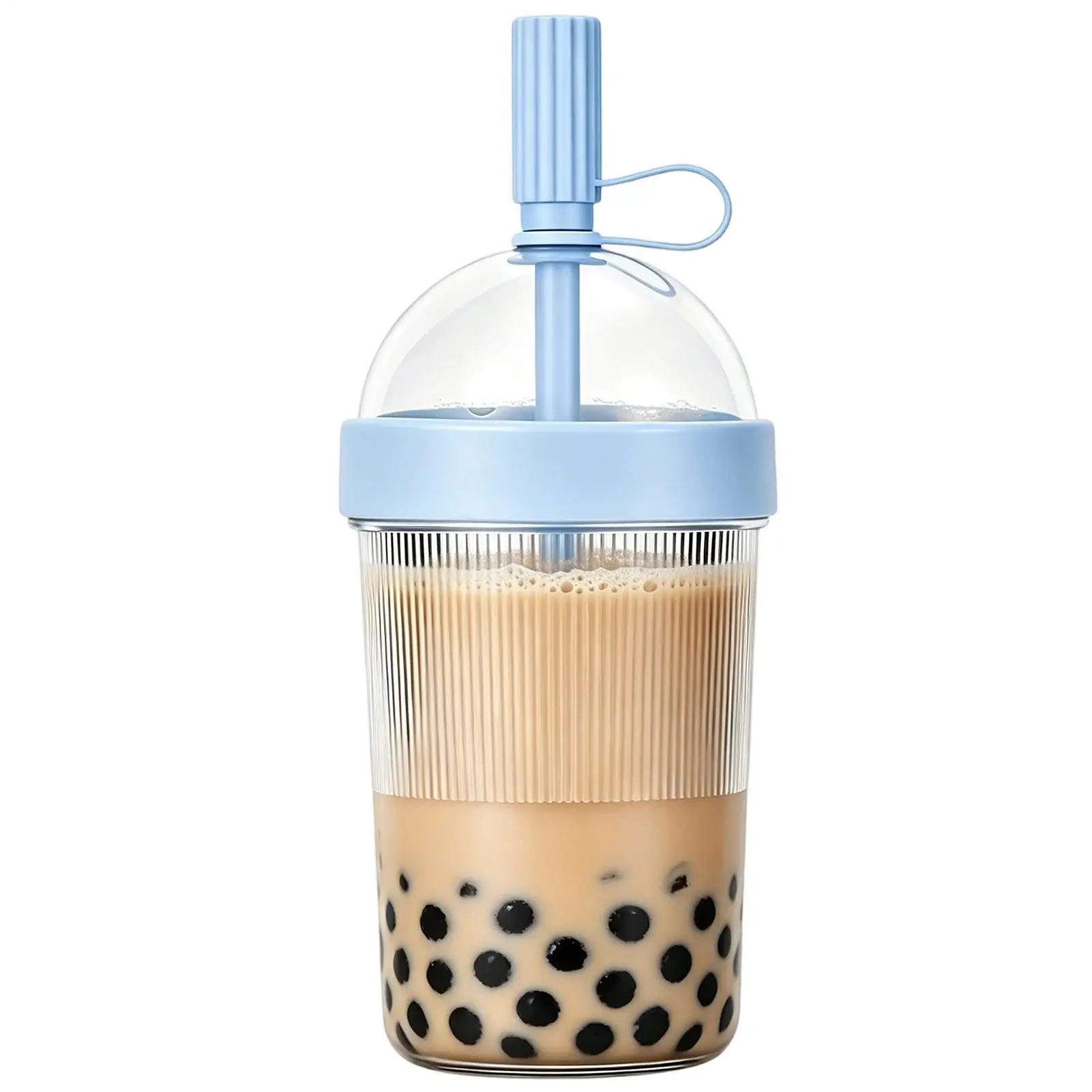 Reusable Coffee Cup 17oz Drinkware With Lid And Straw Bubble Tea Mug Straw Cup Bottles Outdoor office Home Milk Juice Drinkware