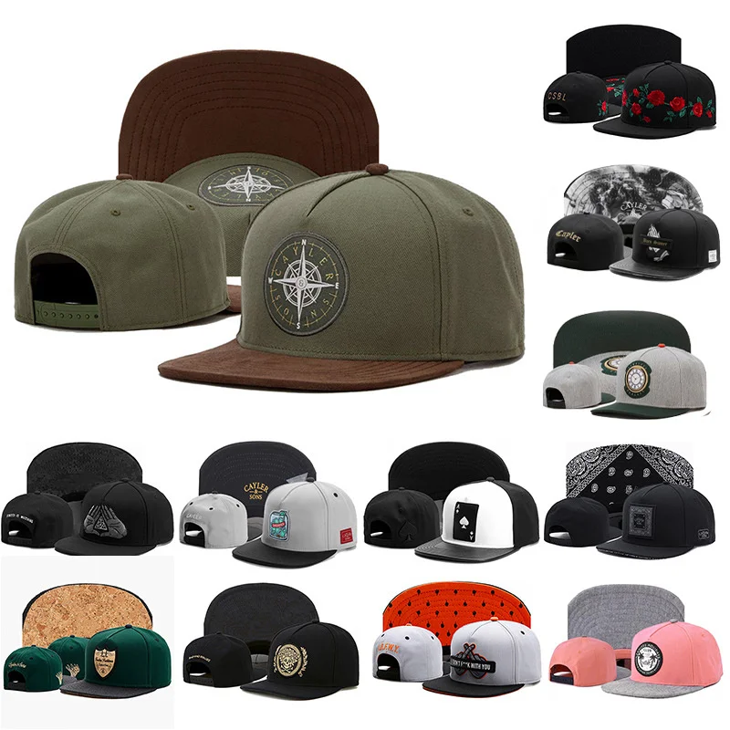 Nueva Gorra de Béisbol Bordada en Oferta, para Hombre y Mujer, de Algodón, con Visera Plana, para Protección Solar, Estilo HipHop, Gorra Trucker, Gorra Snapback, Gorra Dad Hat