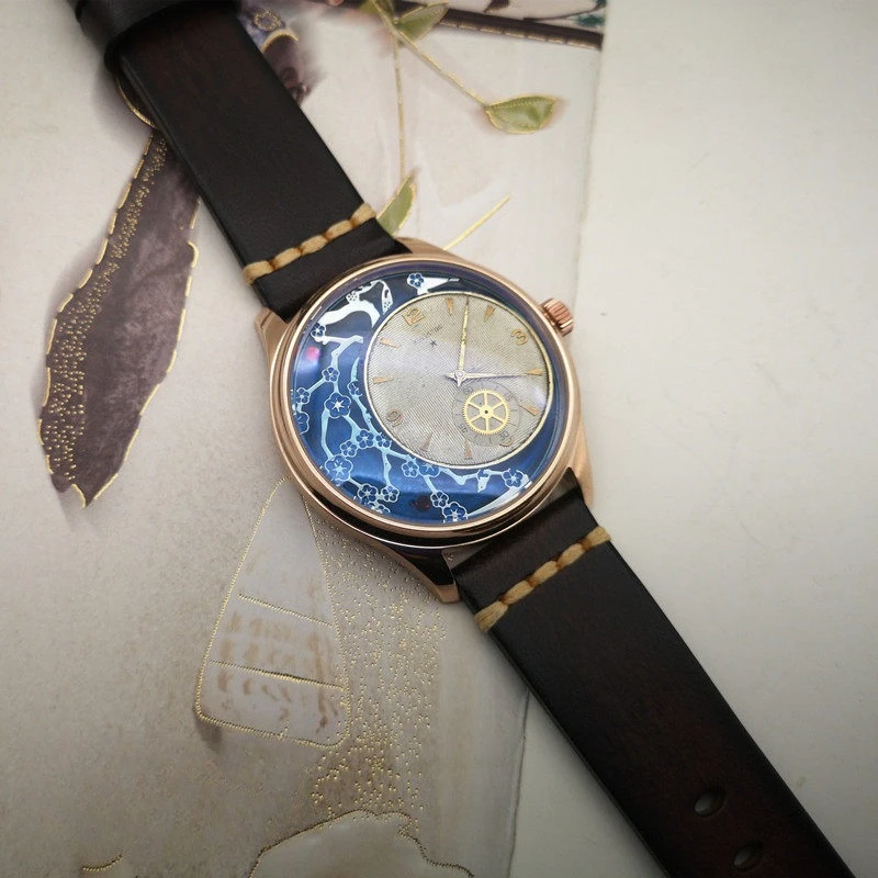 Baiqi Studio Handmade Original Mechanical Watch, Old Mechanical Watch, Personalized Creative Watch