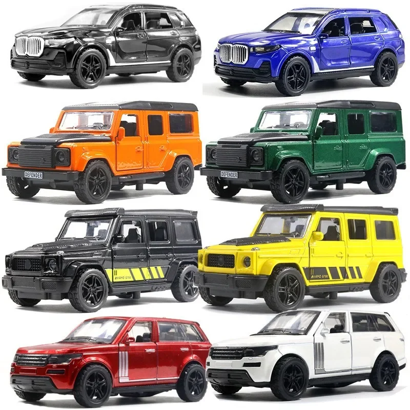 Alloy toy car simulation model car off-road vehicle children's toy car