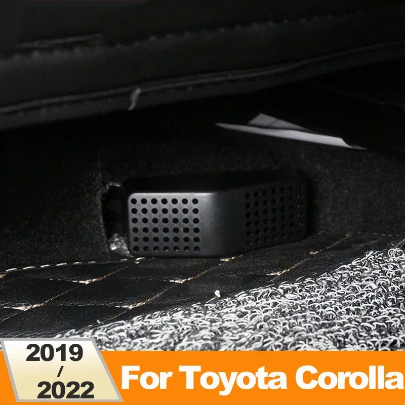 

For Toyota Corolla 2019-2021 2022 2023 2024 E210 Car Under Seat Air Conditioning Outlet Vent Protective Cover Trim Accessories