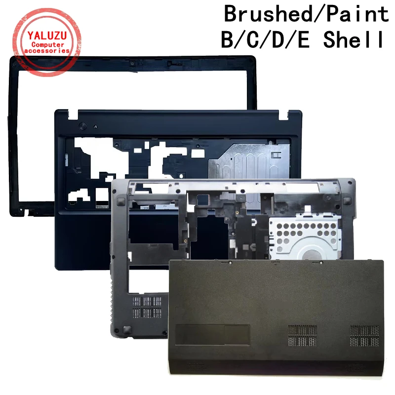 NEW Laptop Shell For Lenovo G580 G585A G585G G580AM Bezel Cover/Palmrest Upper Case/Bottom Base Cover/Bottom Door Cover