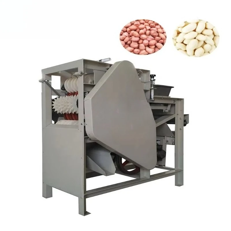 2023 Wet Type Small Peanut In-Shell Peeling Machine 200kg/h Capacity High Efficiency New Processing Equipment 1 Year Warranty