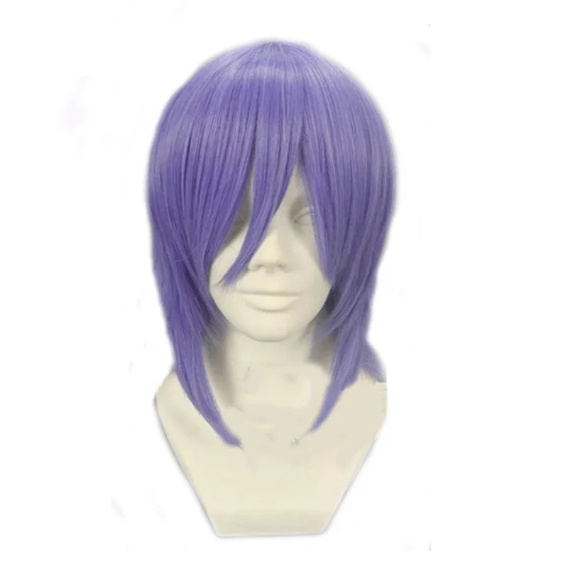 HAIRJOY Synthetic Hair Pandora Hearts Xerxes Break Light Purple Cosplay Wig