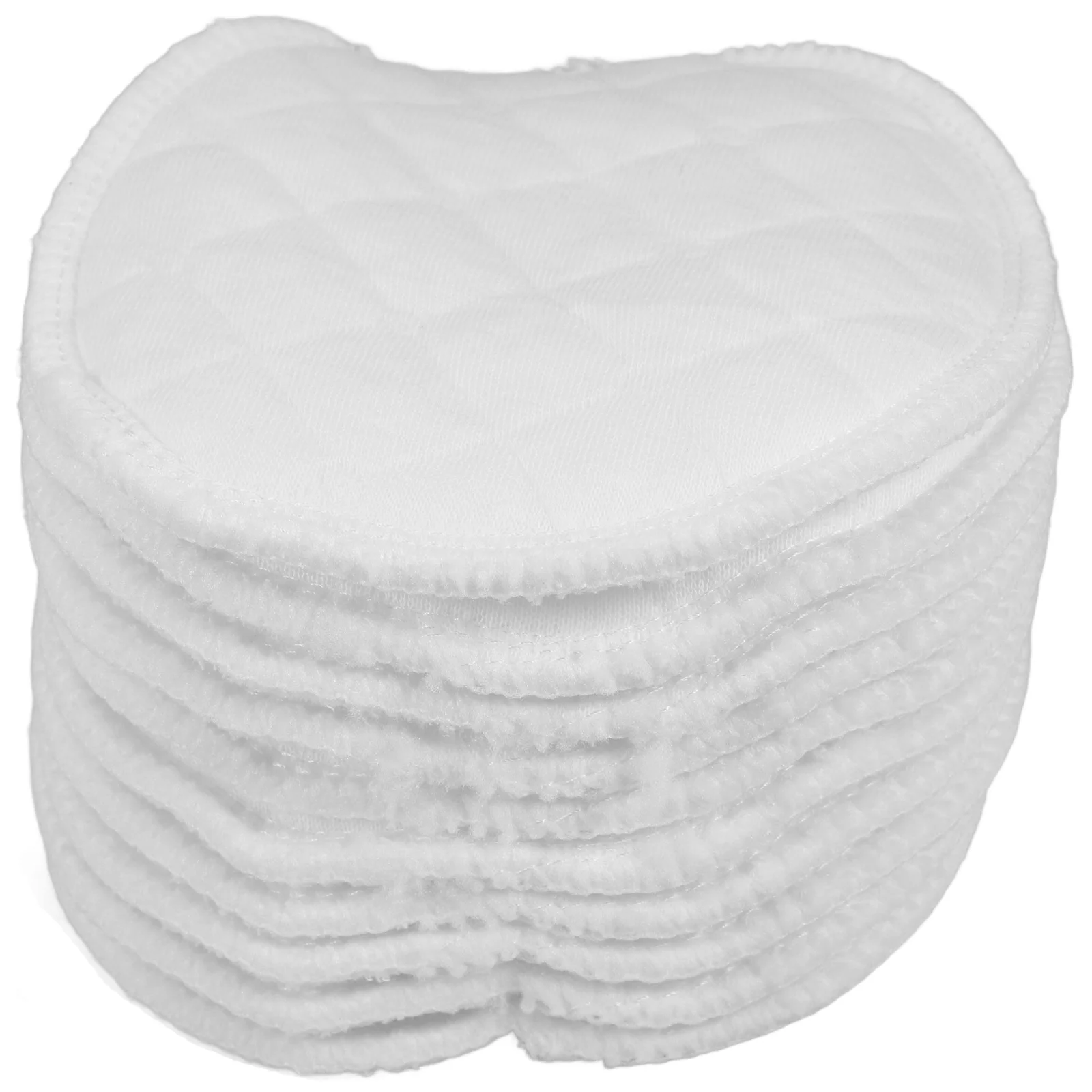 

10pcs Reusable 12 Layer Washable Nipple Maternity Soft Absorbent Leakproof Nursing Supplies Comfortable Thick Gauze