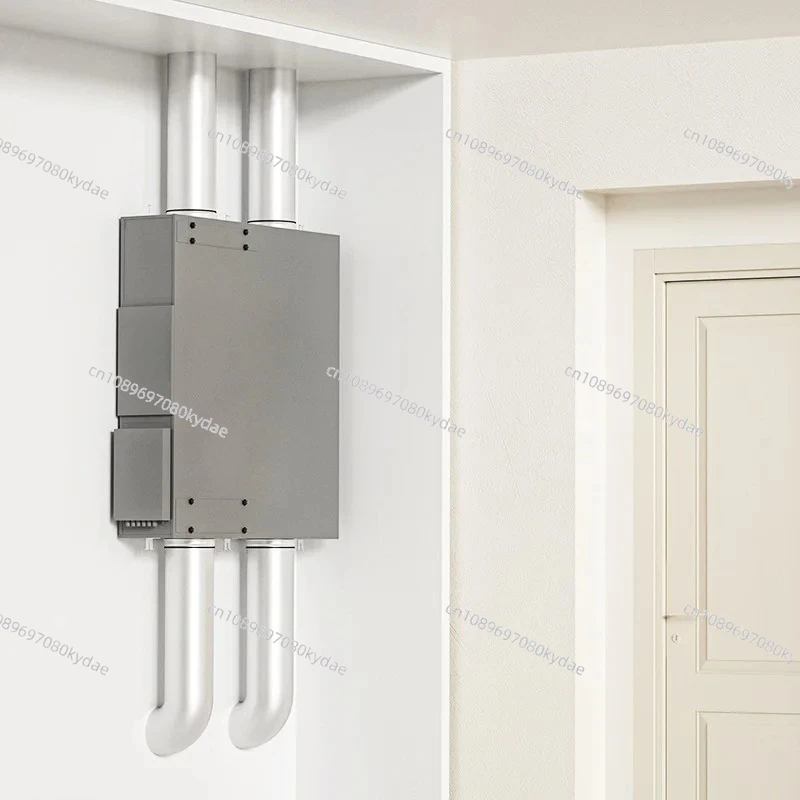 Bypass ERV Energy Recovery Ventilation Ceiling HRV Heat Recovery Ventilation Fresh Air Recuperator HVAC Systems for Attic
