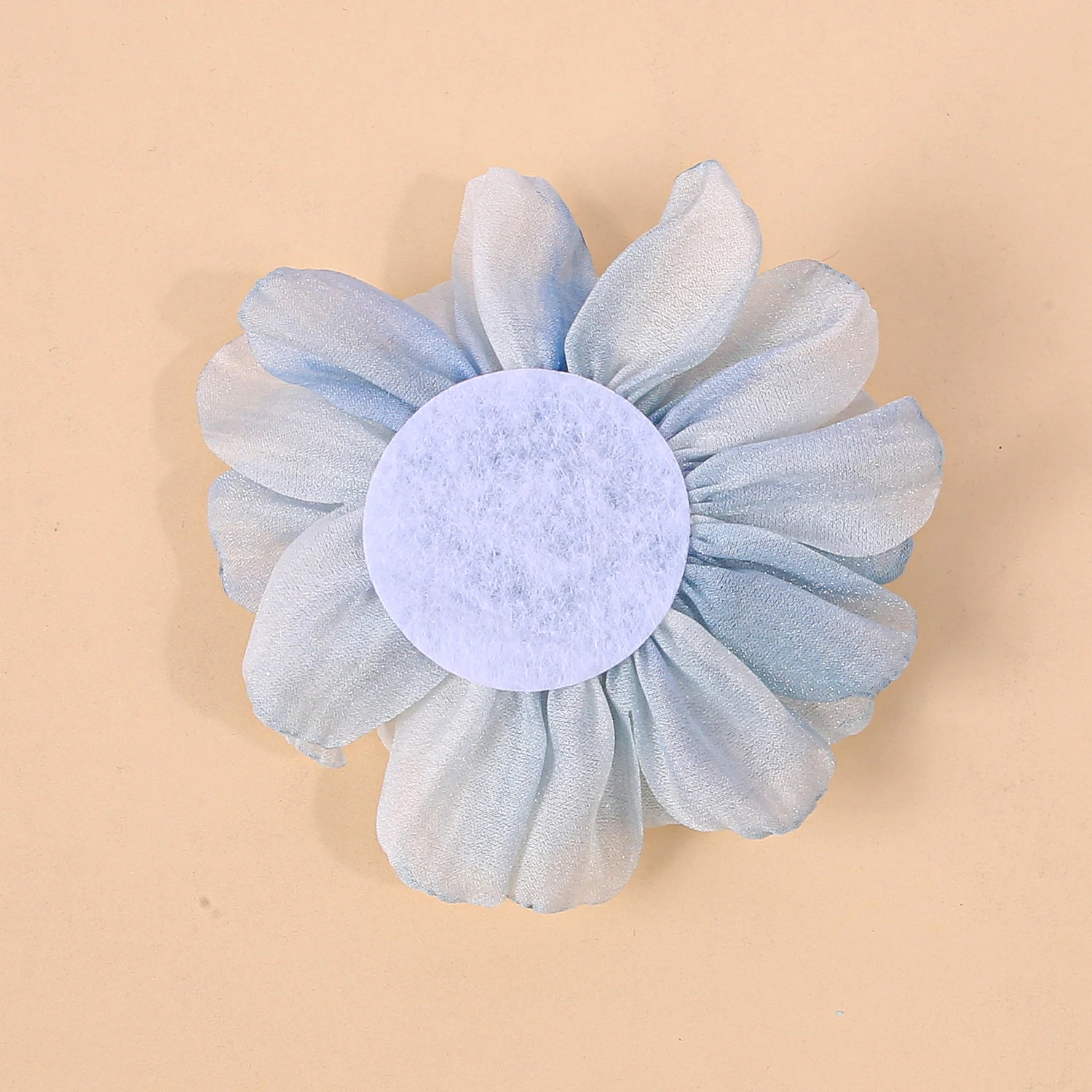 3pcs Chiffon Print Flower Accessories For DIY Handmade Clothing Clip Handicraft Gift Bag Brooch Trousers Decor Accessories