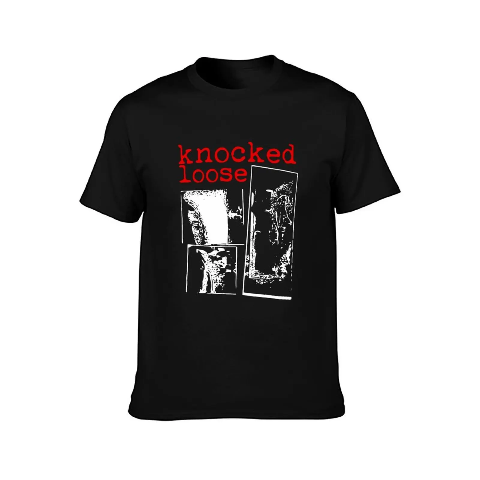 Knocked Loose Classic T-Shirt Basic Breathable Solid Color T-Shirt