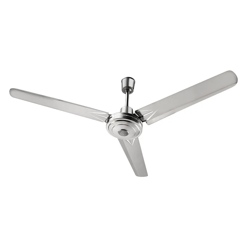 

Ceiling Fan Household Living Room Factory Old-fashioned High-wind Hanging Stainless Steel Dining Room Dormitory Fan