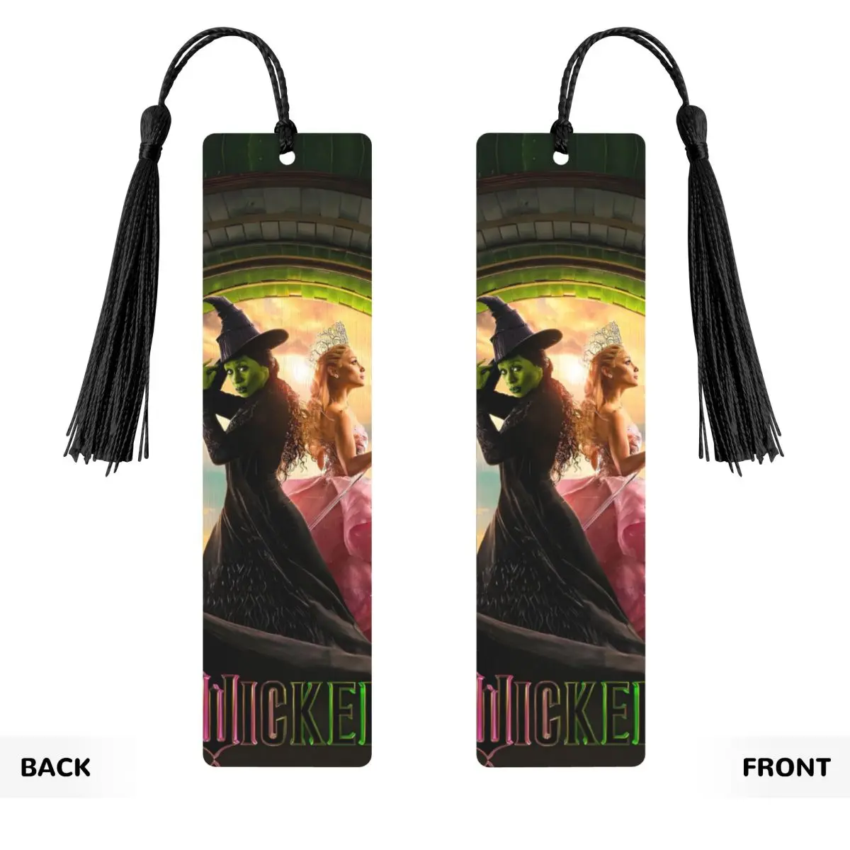 W-Wickeds Magic Movie Bookmark For Books Stationery Cute Glinda Elegant Good Witch Book Accessories Teacher Gifts Book Mark
