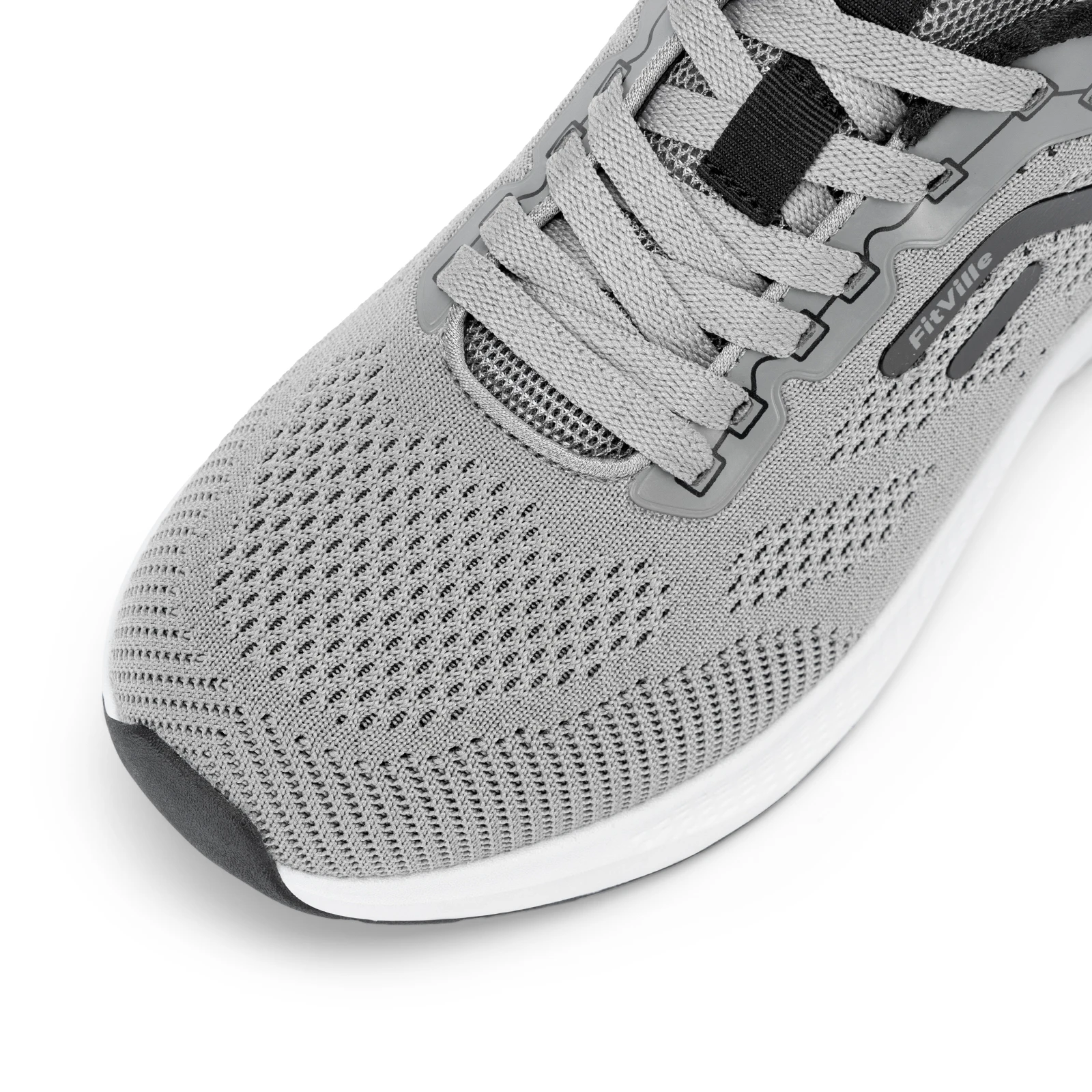 FitVille Men Wide Width Running Sneakers, Breathable Light Athletic Training Shoes, Comfort Wide Footwear for Swollen Feet, Diabetic Feet