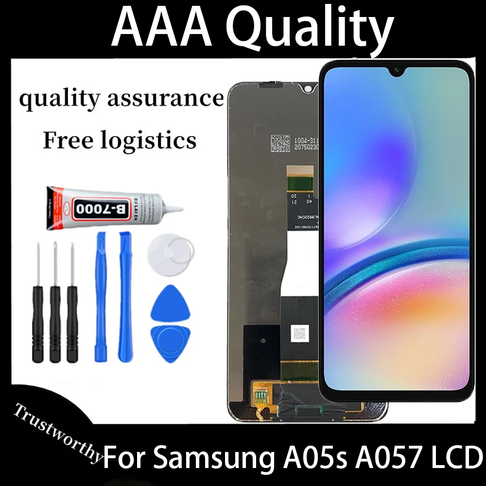 6.7 inches A05s LCD for Samsung A05s A057F LCD Display Touch Screen Digitizer For Samsung A05s A057M A057G A057F LCD Display