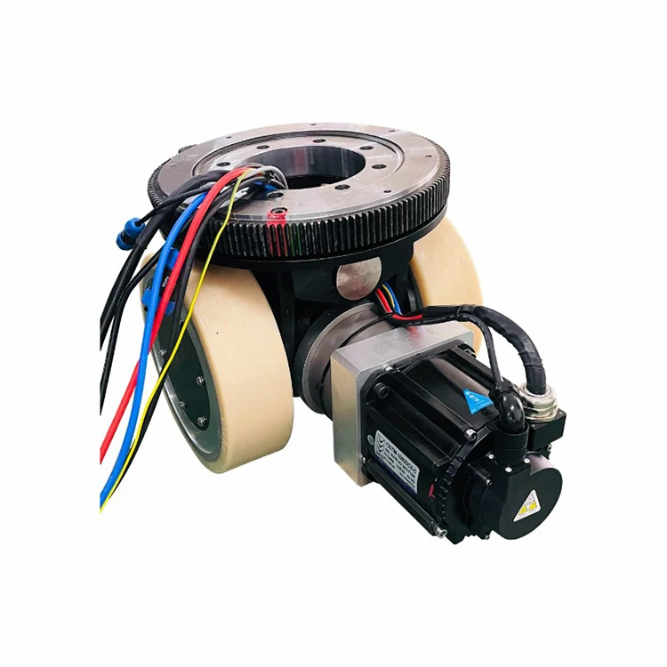 Custom AGV Accessories Automated Walking Drive System DC24V 48V AC220V 3000KG Differential Integrated Drive Wheel