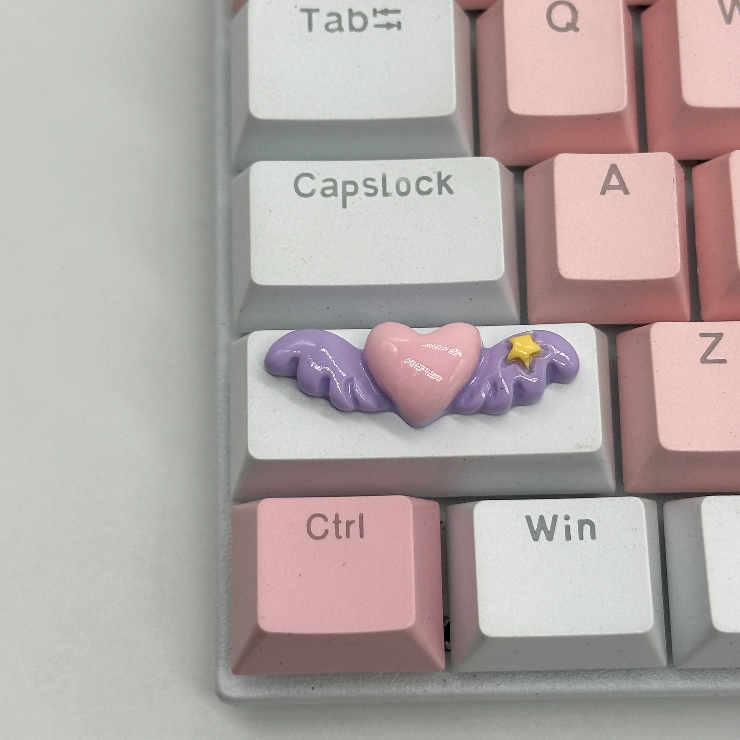 Shift/Enter Love Wings Personalized Keycap 2.25u Cross Axis Mechanical Keyboard Cute OEM Supplement Keycap