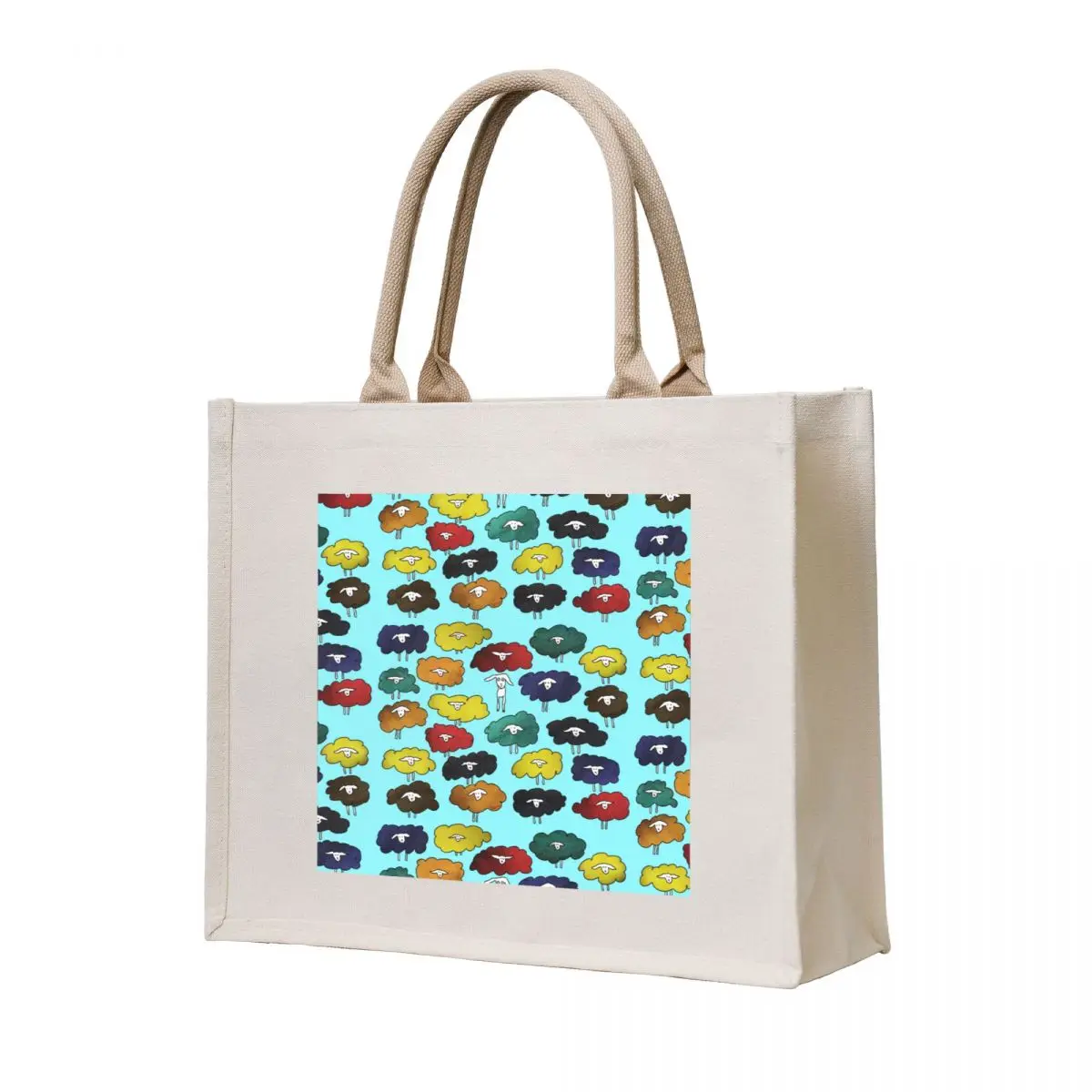 

Eep! Sheep Tote Bag shopping bag logo Portable shopping bag large size bags