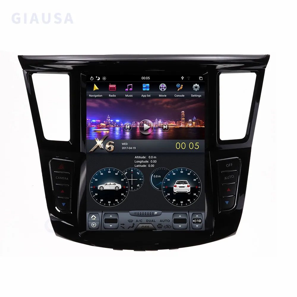 For Infiniti QX60 JX35 2012-2019 Smart Radio Wireless DSP Carplay 2 Din Android 12 GPS Nav Car Bluetooth Video Players