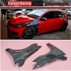 For Volkswagen Golf 7 7.5 Retrofit Replacement Real Carbon Fiber Fender MK7 Mk7.5 Body Fender