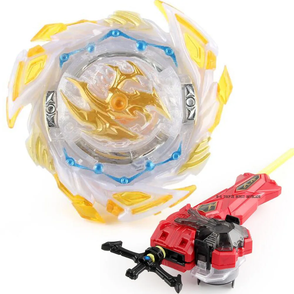 B-X TOUPIE BURST BEYBLADE beywheelz B-191 Savior Perseus from the Overdrive Starter Set  new Launcher