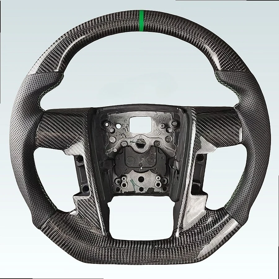 D-Shaped 4-Spoke  Sport Steering Wheel for F-150 SVT 2010-2014