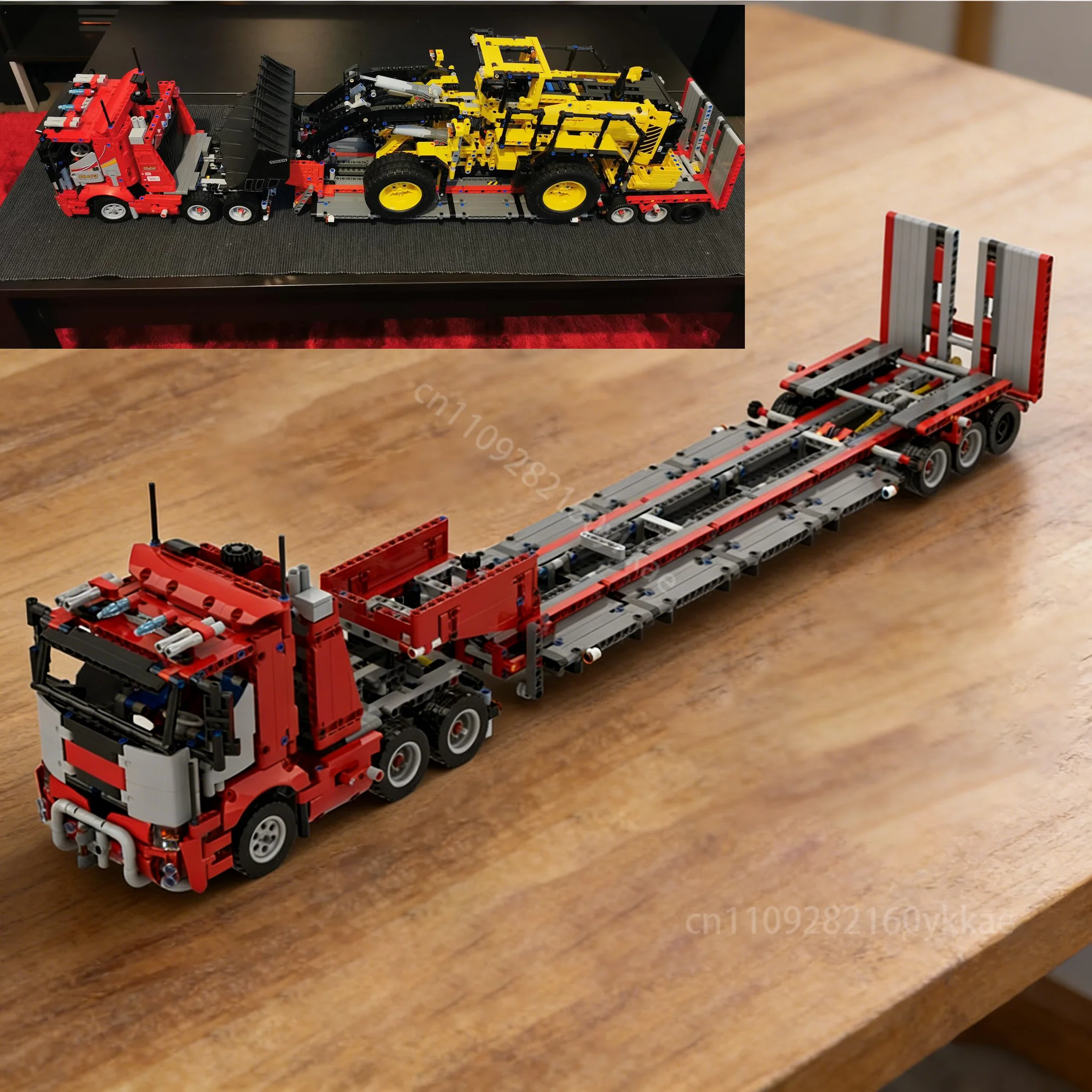 

Конструктор MOC 42078: Модель тяжелого грузовика L350F, колесный погрузчик, DIY-модель строительной техники, подарок для взрослых и детей