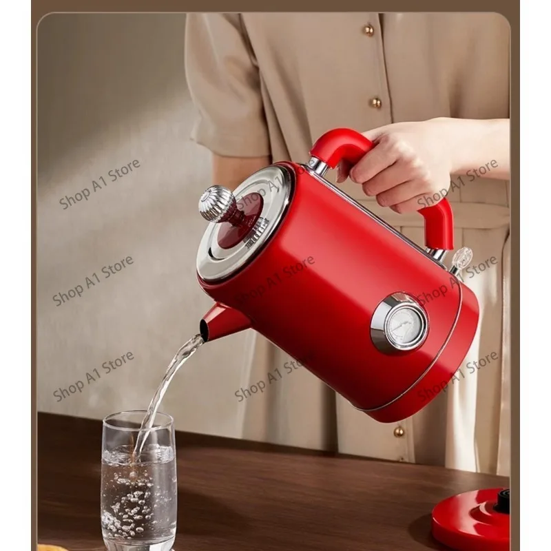 1.8-Liter all-glass health pot, scented tea, new household tea brewer, office kettle