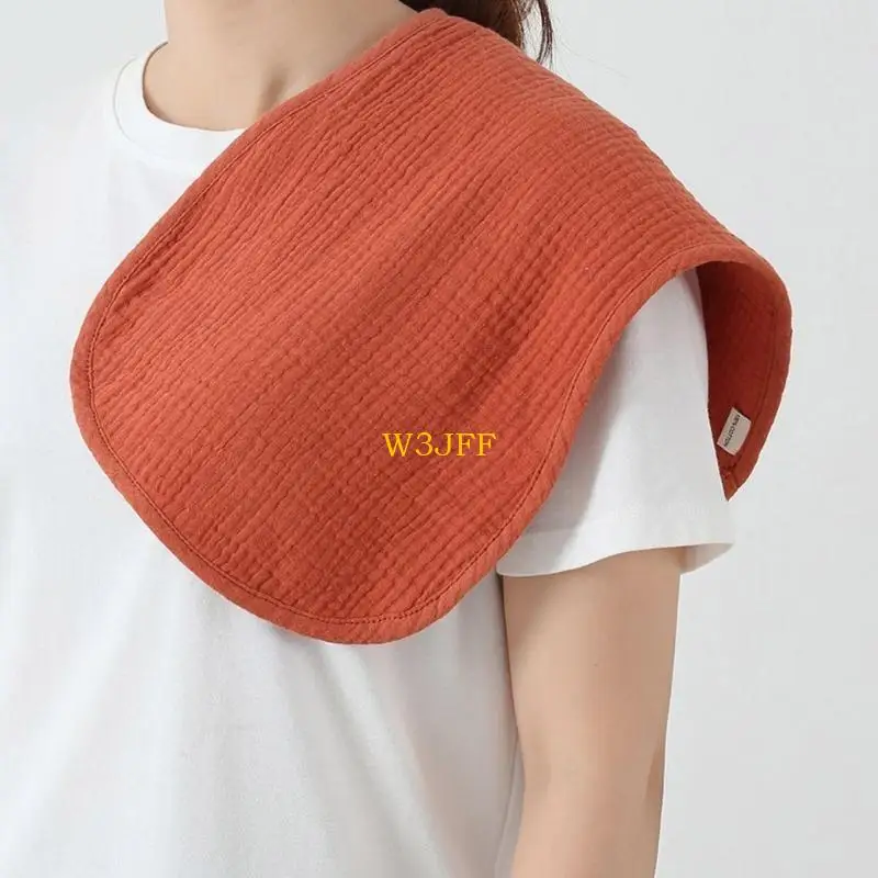 W3JF Portable Burp Cloths for Baby Burp Cloth MultiColors Gauze Washcloths 20x10inch