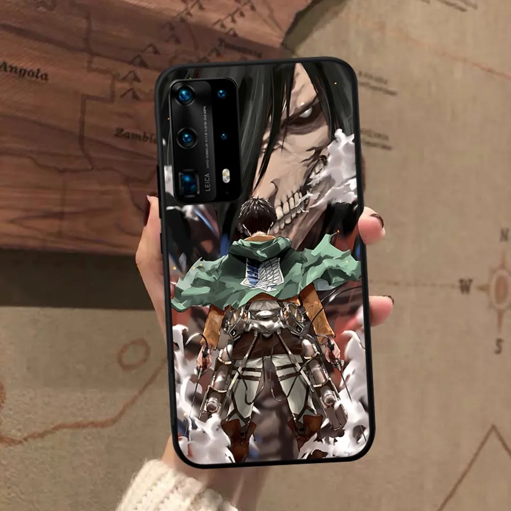 Levi Eren Jaeger Phone Case For Huawei P 8 9 10 20 30 40 50 Pro Lite Psmart Honor 10 Lite 70 Mate 20lite