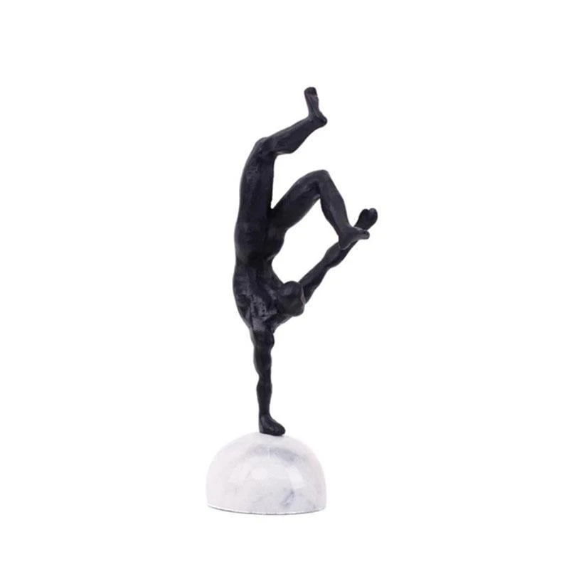 Handstand Athlete Character Resins Statue Desk Decoration Ornaments Figure Sculpture Crafts Abstract Artwork Modern Home Decor